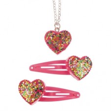 Набор украшений Great Pretenders Sparkle My Heart 3 единицы (86074) Набор украшений Great Pretenders Sparkle My Heart 3 единицы (86074)