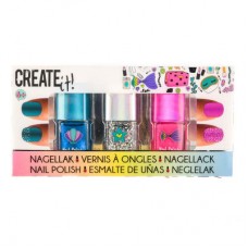 Набор детских лаков для ногтей Create It! Русалочка 3 шт (84134) Набор детских лаков для ногтей Create It! Русалочка 3 шт (84134)