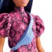 Кукла Barbie Fashionistas с синими волосами в розовом платье (FBR37/GHW57) Кукла Barbie Fashionistas с синими волосами в розовом платье (FBR37/GHW57)