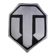 Подушка Wargaming World of tanks Логотип серо-черный (WG043334) Подушка Wargaming World of tanks Логотип серо-черный (WG043334)