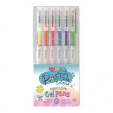 Гелевые ручки Colorino Pastel 6 цветов (80905PTR) Гелевые ручки Colorino Pastel 6 цветов (80905PTR)