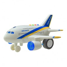Игрушечный самолет Автопром Ukr avia двухпалубный 1:160 с эффектами (8903A) Игрушечный самолет Автопром Ukr avia двухпалубный 1:160 с эффектами (8903A)