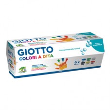 Пальчиковые краски Fila Giotto 6 цветов (534100) Пальчиковые краски Fila Giotto 6 цветов (534100)