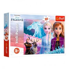 Пазл Trefl Frozen 2 Отважные сестры 30 элементов (18253) Пазл Trefl Frozen 2 Отважные сестры 30 элементов (18253)