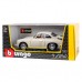 Автомодель Bburago Porsche 356B 1961 слоновая кость 1:24 (18-22079 ivory)