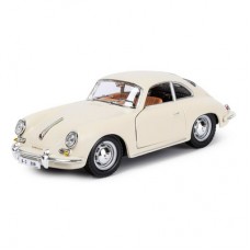 Автомодель Bburago Porsche 356B 1961 слоновая кость 1:24 (18-22079 ivory) Автомодель Bburago Porsche 356B 1961 слоновая кость 1:24 (18-22079 ivory)