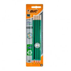 Набор карандашей BIC Evolution HB с ластиком 4 шт (8902752)