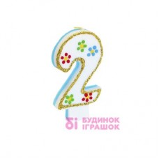 Свечка Party house Цифра 2 (9869204259833) Свечка Party house Цифра 2 (9869204259833)