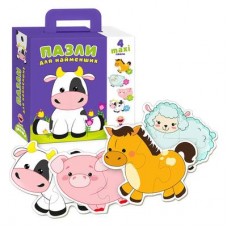 Пазлы Vladi Toys Коровка для самых маленьких (VT2901-05) Пазлы Vladi Toys Коровка для самых маленьких (VT2901-05)