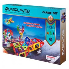 Конструктор Magplayer Магнитный набор 98 элементов (MPA-98) Конструктор Magplayer Магнитный набор 98 элементов (MPA-98)