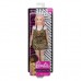 Кукла Barbie Fashionistas Пышка в платье с леопардовым принтом (FBR37/FXL49) Кукла Barbie Fashionistas Пышка в платье с леопардовым принтом (FBR37/FXL49)