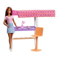 Набор мебели Barbie Кровать с куклой (DVX51/FXG52) Набор мебели Barbie Кровать с куклой (DVX51/FXG52)