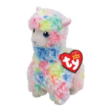 Мягкая игрушка TY Beanie babies Лама Лола разноцветная 15 см (41217)