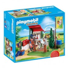 Конструктор Playmobil Country Лошадиная парикмахерская с водяной помпой (6929) Конструктор Playmobil Country Лошадиная парикмахерская с водяной помпой (6929)