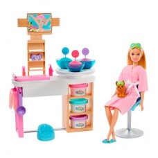 Игровой набор Barbie СПА-салон (GJR84)