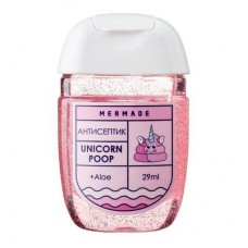 Антисептик-гель для рук Mermade Unicorn Poop 29 мл с блестками (MR0025)