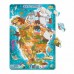 Пазл с рамкой DoDo Северная Америка (R300177)