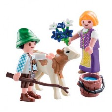 Конструктор Playmobil Special plus Дети с теленком (70155) Конструктор Playmobil Special plus Дети с теленком (70155)