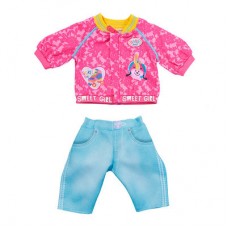 Набор одежды для куклы Baby Born Кежуал костюм сестрички розовый (828212-1) Набор одежды для куклы Baby Born Кежуал костюм сестрички розовый (828212-1)