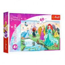 Пазл Trefl Disney Princess Принцессы 60 элементов (17361) Пазл Trefl Disney Princess Принцессы 60 элементов (17361)