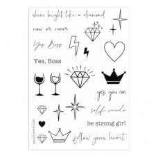 Набор тату для тела Tattooshka Girl power (LB-101) Набор тату для тела Tattooshka Girl power (LB-101)