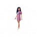 Кукла Barbie Fashionistas С синими волосами и розово-чёрным платьем (FBR37/GXY99) Кукла Barbie Fashionistas С синими волосами и розово-чёрным платьем (FBR37/GXY99)