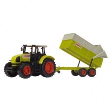 Машинка Dickie Toys Farm Трактор с прицепом Claas (3739000)