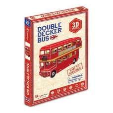 Трехмерная головоломка-конструктор CubicFun Автобус Double-Decker (S3018h) Трехмерная головоломка-конструктор CubicFun Автобус Double-Decker (S3018h)
