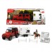 Игровой набор Dickie Toys Playlife Перевозка лошадей (3838002)