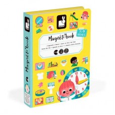 Магнитная книга Janod Учимся называть время (J02724) Магнитная книга Janod Учимся называть время (J02724)