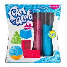 Воздушная пена для лепки Foam alive Геометрия с аксессуарами (5905) Воздушная пена для лепки Foam alive Геометрия с аксессуарами (5905)