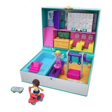 Игровой набор Polly Pocket Карманный мир Миниатюрная средняя школа (FRY35/GFM48) Игровой набор Polly Pocket Карманный мир Миниатюрная средняя школа (FRY35/GFM48)