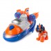 Машинка-трансформер Paw patrol Мегащенки c фигуркой Зумы с эффектами (SM16776/7318)
