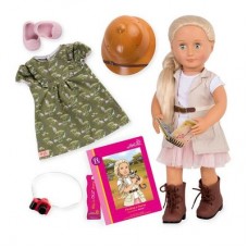 Кукла Our Generation Deluxe Найя с книгой (BD31164ATZ)