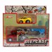 Автотранспортер Funky Toys Быстрое перевозки 1:60 с желтой машинкой (FT61053)
