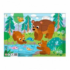 Пазл с рамкой DoDo Медвежата (R300221)