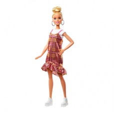 Кукла Barbie Fashionistas в клетчатом платье (FBR37/GHW56) Кукла Barbie Fashionistas в клетчатом платье (FBR37/GHW56)