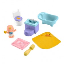 Игровой набор Fisher-Price Little people Уход за малышами Купание (GKP64/GKP66) Игровой набор Fisher-Price Little people Уход за малышами Купание (GKP64/GKP66)