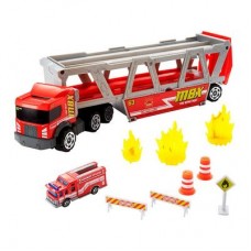 Игровой набор Matchbox Дорожное приключение Пожарный транспортер (GWM23)