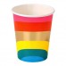 Бумажные стаканчики Talking tables Радуга 250 мл 12 штук (RAIN-CUP)