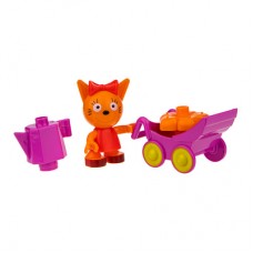 Игровой набор Три кота Карамелька с цветочком (Т19750)