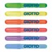 Фломастеры Fila Giotto Turbo giant флуоресцентные 6 цветов (433000)