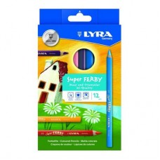 Карандаши цветные Fila Lyra Super ferby lacquered макси 12 цветов (L3721120) Карандаши цветные Fila Lyra Super ferby lacquered макси 12 цветов (L3721120)
