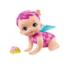 Интерактивный пупс My garden baby Giggle and crawl Ползком к приключениям розовый (GYP31)