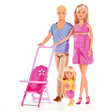 Игровой набор Счастливая семья Штеффи Steffi & Evi Love (5733200) Игровой набор Счастливая семья Штеффи Steffi & Evi Love (5733200)
