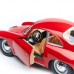 Автомодель Bburago Porshe 356B 1961 красный 1:24 (18-22079 red)