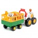 Игровой набор Kiddieland Трактор Сафари на колесах на русском со световым эффектом (51169) Игровой набор Kiddieland Трактор Сафари на колесах на русском со световым эффектом (51169)