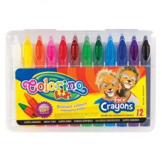 Краски для лица Colorino 12 цветов (32650PTR) Краски для лица Colorino 12 цветов (32650PTR)