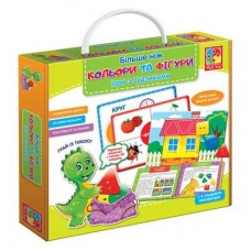 Настольная игра Vladi Toys Более чем цвета и фигуры украинская версия (VT2801-20) Настольная игра Vladi Toys Более чем цвета и фигуры украинская версия (VT2801-20)