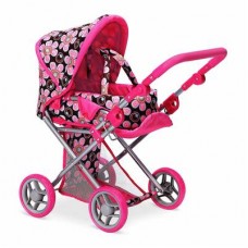 Игрушечная коляска TODSY Mary 2 в 1 цветочная (9346FL) Игрушечная коляска TODSY Mary 2 в 1 цветочная (9346FL)